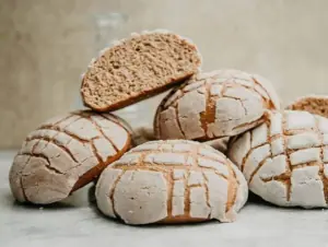 Pan de centeno redondo