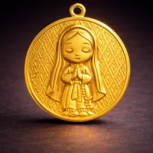 Medalla oro infantil