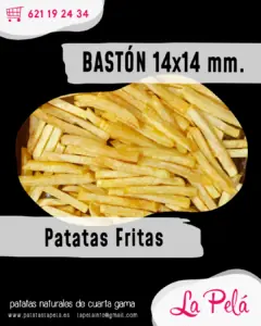 Patata Bastón 14
