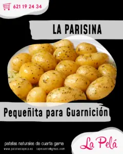 Patata Parisina Guarnición